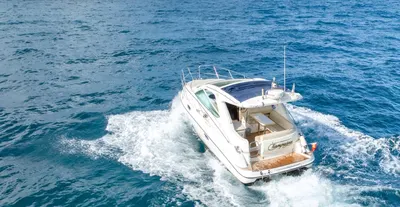Champagne cruising along the Tenerife coast